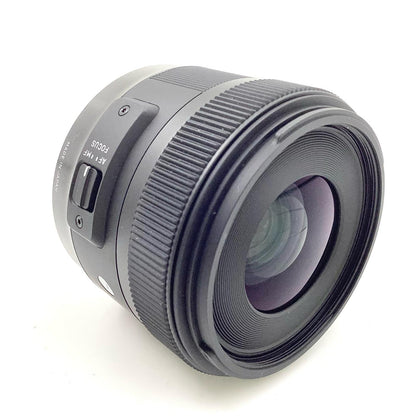 【全額返金保証】【最速発送】SIGMA 30mm F1.4 DC HSM [キヤノン用] 美品 動作確認済