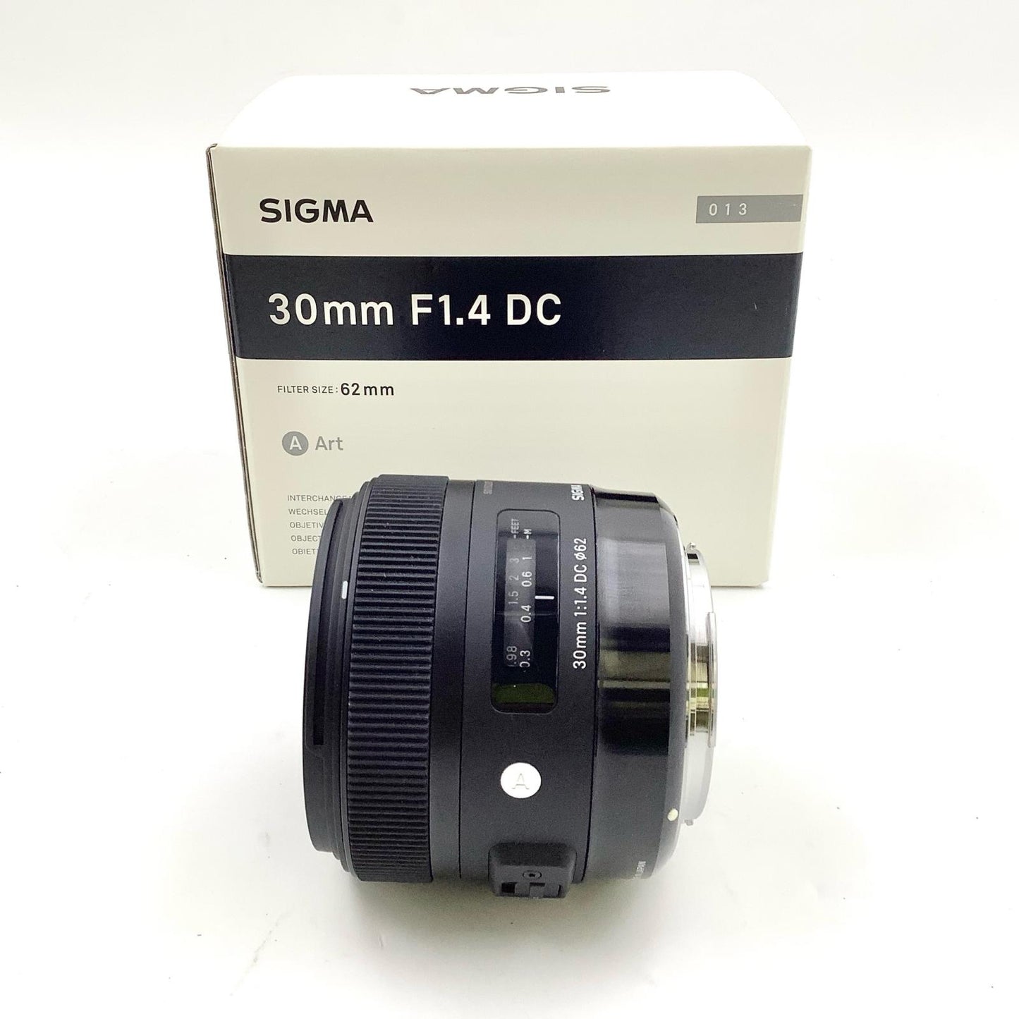 【全額返金保証】【最速発送】SIGMA 30mm F1.4 DC HSM [キヤノン用] 美品 動作確認済