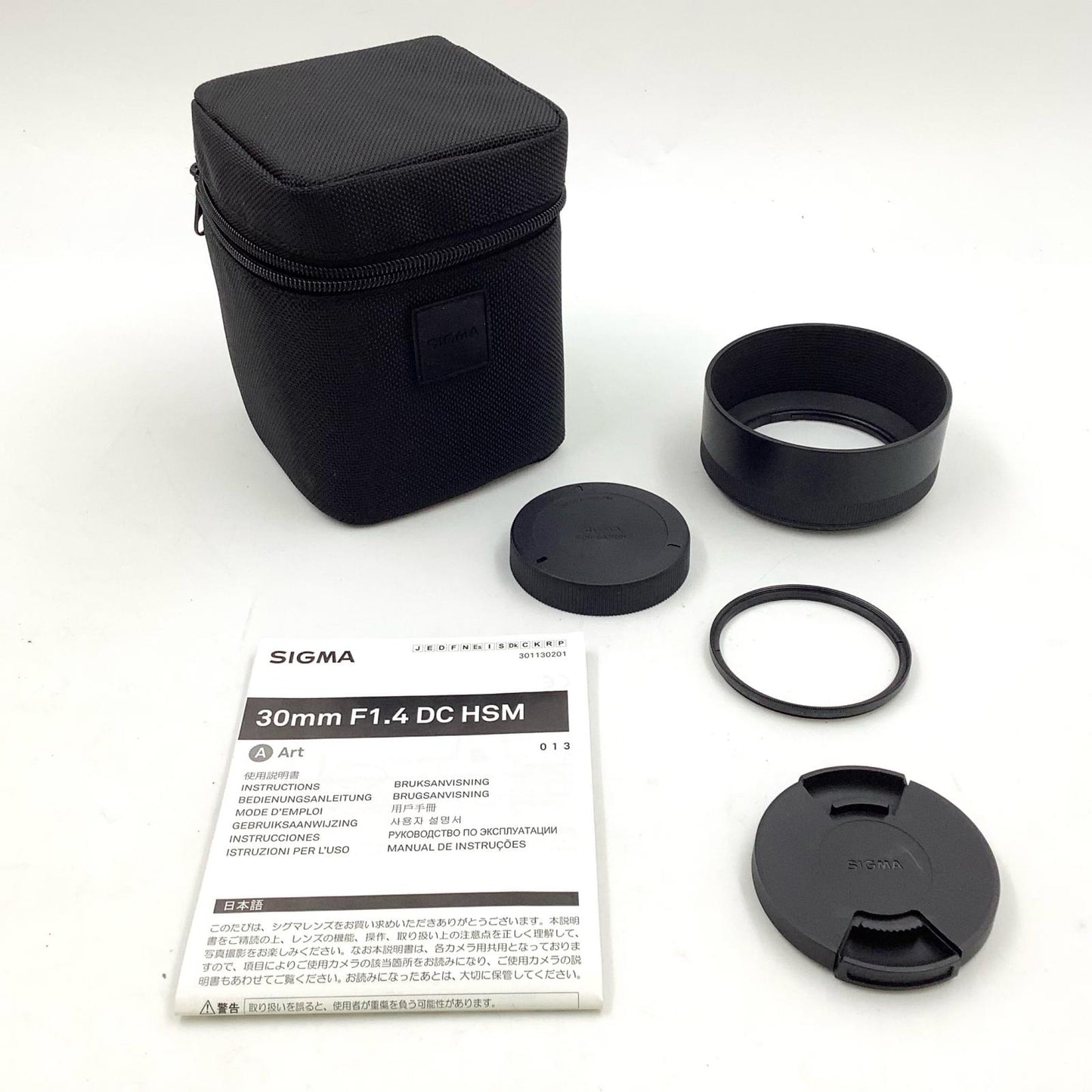 【全額返金保証】【最速発送】SIGMA 30mm F1.4 DC HSM [キヤノン用] 美品 動作確認済
