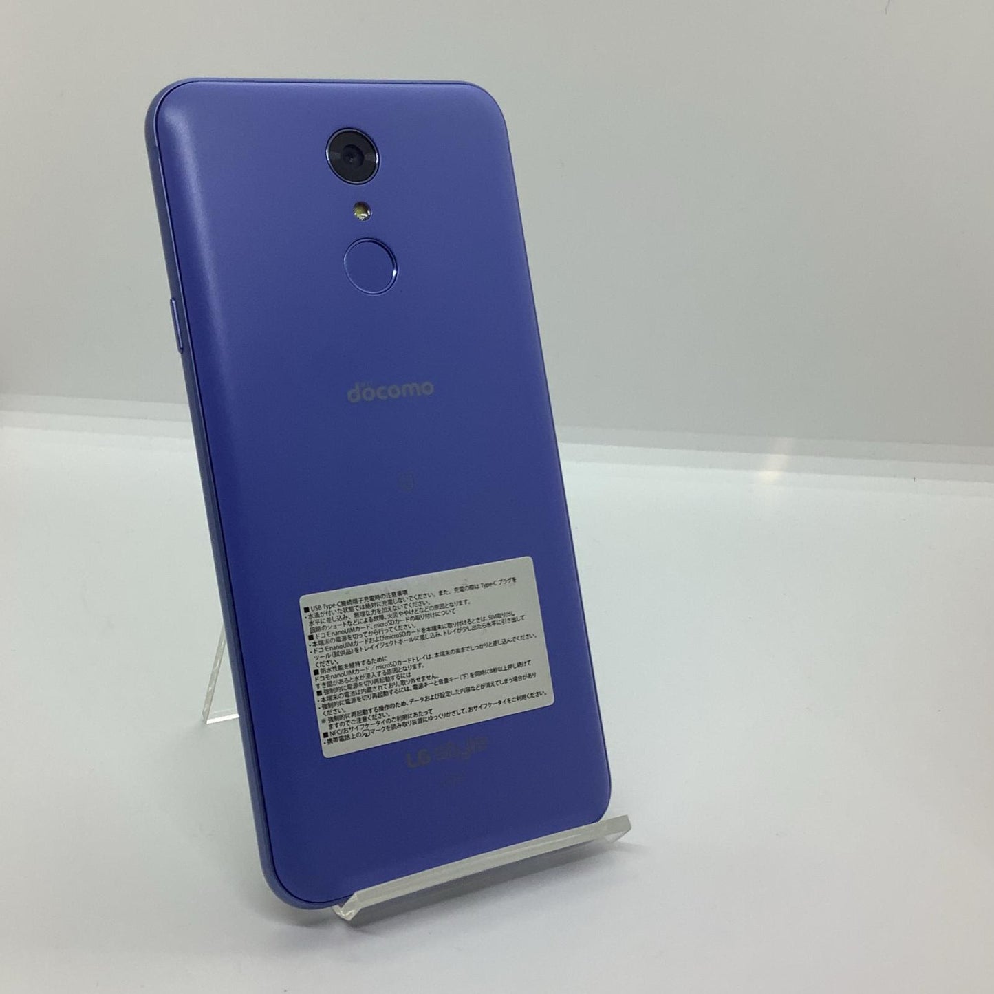 【全額返金保証】【最速発送】LG Style 64GB ブルー docomo L-03K 白ロム 動作確認済