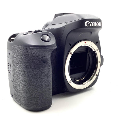 【全額返金保証】【最速発送】Canon デジタル一眼 EOS 80D ボディ ブラック 美品 動作確認済