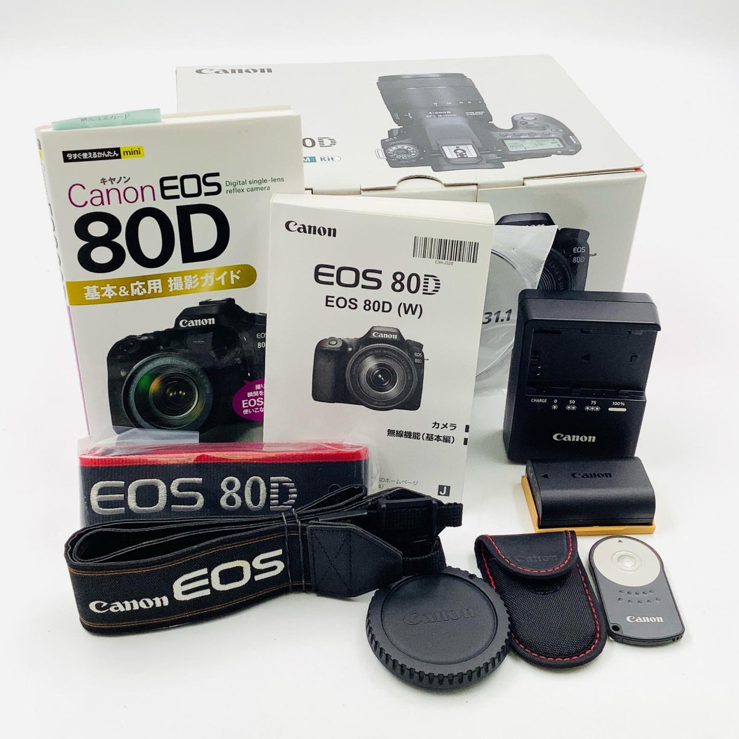 【全額返金保証】【最速発送】Canon デジタル一眼 EOS 80D ボディ ブラック 美品 動作確認済