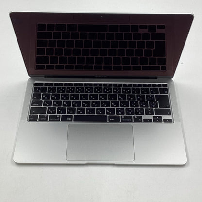 【全額返金保証】【最速発送】Apple MacBook Air 13インチ 2020 Apple M1 8GB SSD 256GB シルバー 100% 美品 動作確認済