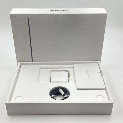 【全額返金保証】【最速発送】Apple MacBook Air 13.6インチ 2025 Apple M4 16GB SSD 512GB ミッドナイト 100% 美品 動作確認済