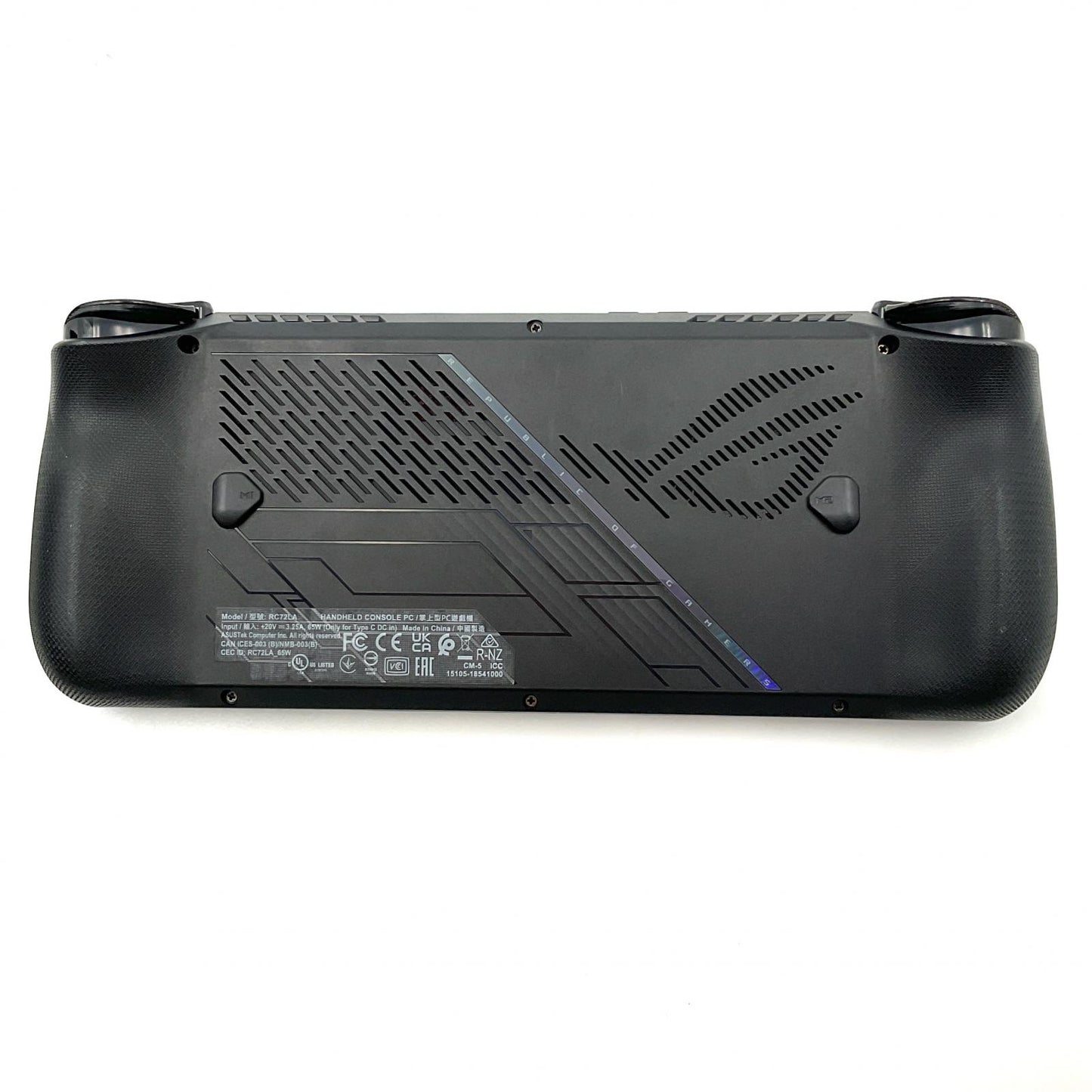 【全額返金保証】【最速発送】ASUS ROG Ally X RC72LA-Z1E24G1T Ryzen Z1 EXtreme 3.30GHz 24GB M.2 SSD 1TB 98.5% 美品 動作確認済