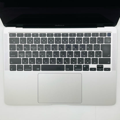 【全額返金保証】【最速発送】Apple MacBook Air 13.3インチ 2020 Apple M1 8GB SSD 256GB シルバー 83% 動作確認済