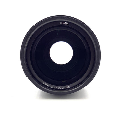 【全額返金保証】【最速発送】Panasonic LUMIX S PRO 50mm F1.4 S-X50 美品 動作確認済