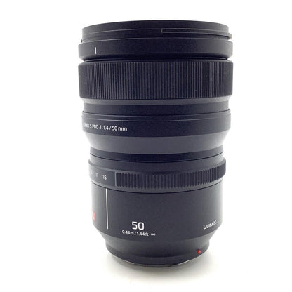 【全額返金保証】【最速発送】Panasonic LUMIX S PRO 50mm F1.4 S-X50 美品 動作確認済
