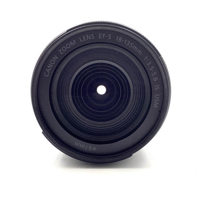 【全額返金保証】【最速発送】Canon EF-S18-135mm F3.5-5.6 IS USM 美品 動作確認済
