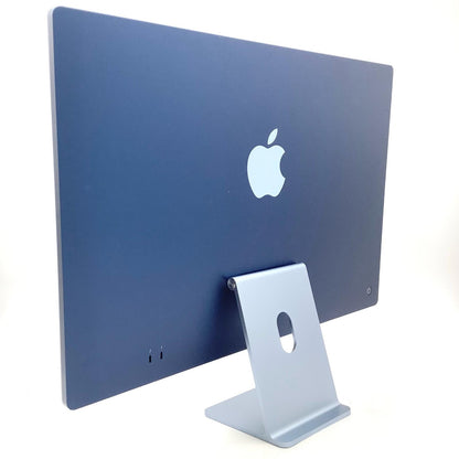 【全額返金保証】【最速発送】Apple iMac 24インチ M1 8コア 8GB SSD 256GB ブルー 美品 動作確認済