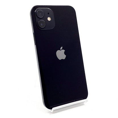 【全額返金保証】【最速発送】Apple iPhone iPhone 12 64GB ブラック au SIMフリー 白ロム 動作確認済 81%