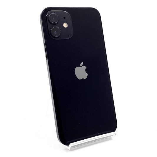 【全額返金保証】【最速発送】Apple iPhone iPhone 12 64GB ブラック au SIMフリー 白ロム 動作確認済 81%