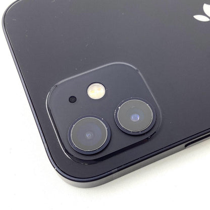 【全額返金保証】【最速発送】Apple iPhone iPhone 12 64GB ブラック au SIMフリー 白ロム 動作確認済 81%