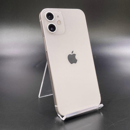 【全額返金保証】【最速発送】Apple iPhone iPhone 12 mini 128GB ホワイト SIMフリー 白ロム 動作確認済 82%