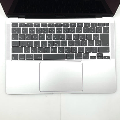 【全額返金保証】【最速発送】Apple MacBook Air 13インチ 2020 Apple M1 8GB SSD 256GB シルバー 100% 美品 動作確認済