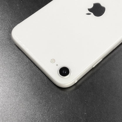 【全額返金保証】【最速発送】Apple iPhone iPhone SE（第3世代） 128GB スターライト Softbank SIMフリー 動作確認済 77%