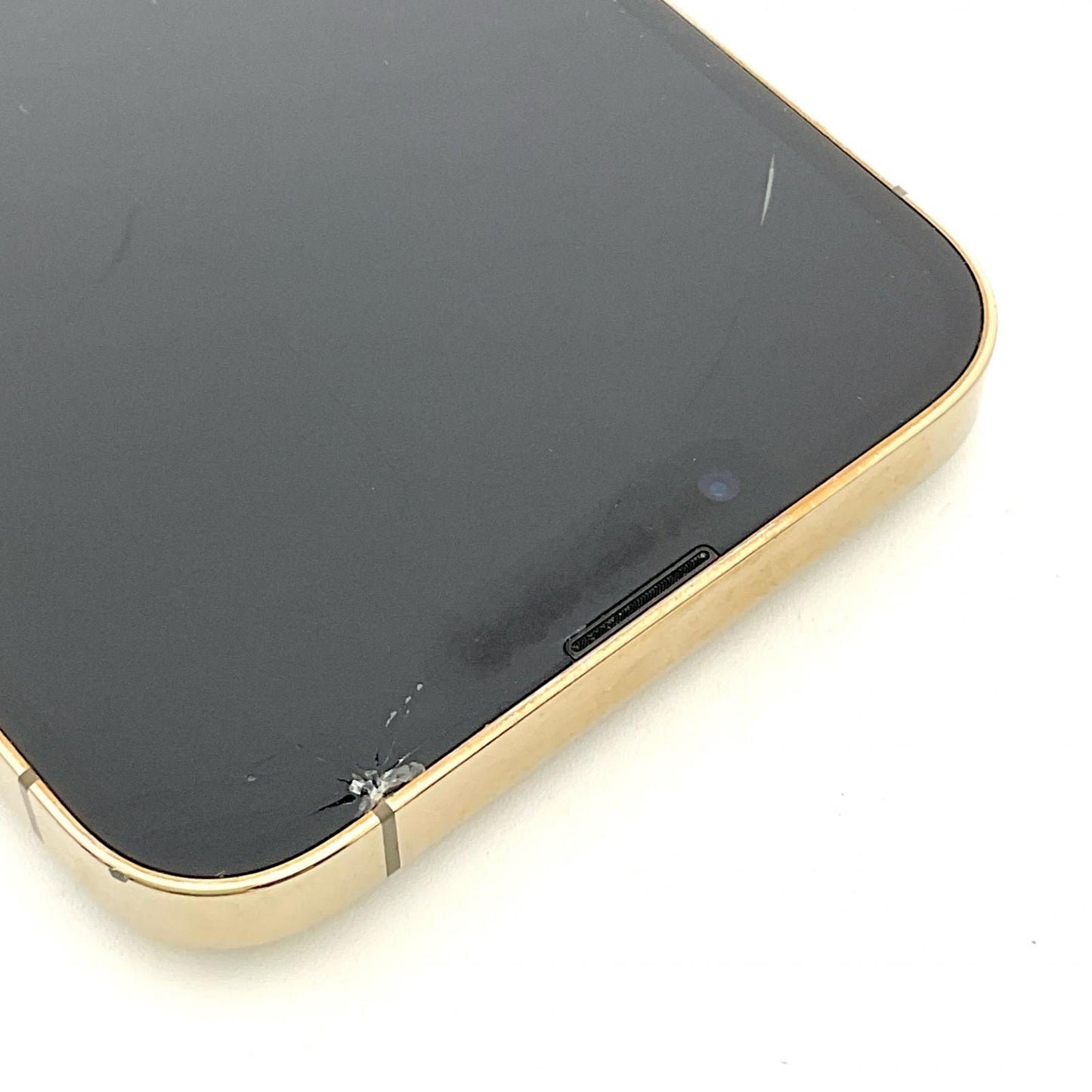 【最速発送】Apple iPhone iPhone Pro 13 Pro 256GB ゴールド SIMフリー 白ロム【難有】 76%