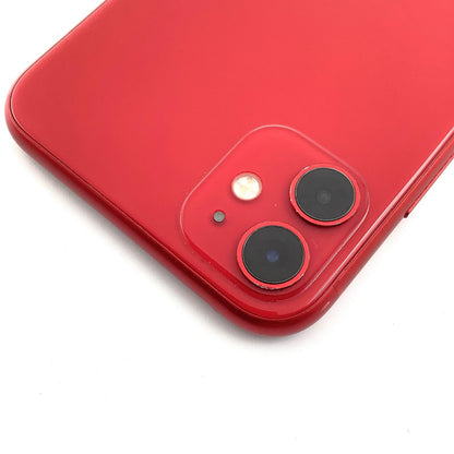 【最速発送】Apple iPhone iPhone 11 128GB (PRODUCT)RED Softbank 白ロム【難有】 74%
