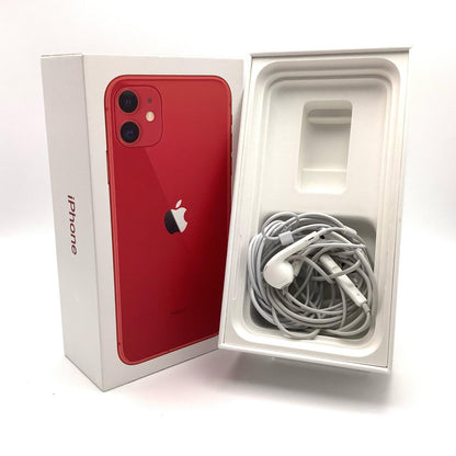 【最速発送】Apple iPhone iPhone 11 128GB (PRODUCT)RED Softbank 白ロム【難有】 74%