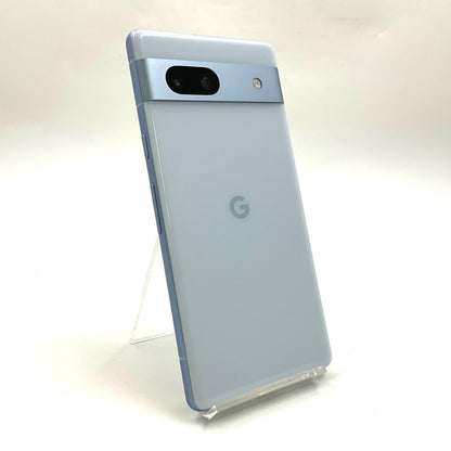 【全額返金保証】【最速発送】Google Pixel 7a 128GB Sea SIMフリー G82U8 白ロム 超美品 動作確認済