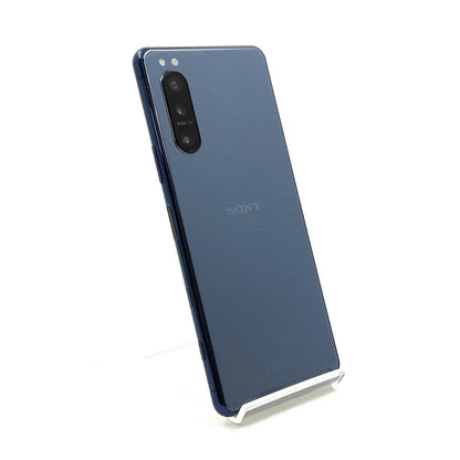 【最速発送】Sony Xperia 5 II 128GB ブルー au SOG02 白ロム【難有】