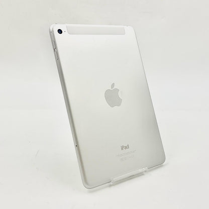 【全額返金保証】【最速発送】Apple iPad mini 7.9インチ 第4世代 128GB シルバー WiFi+Cellular docomo 白ロム 動作確認済