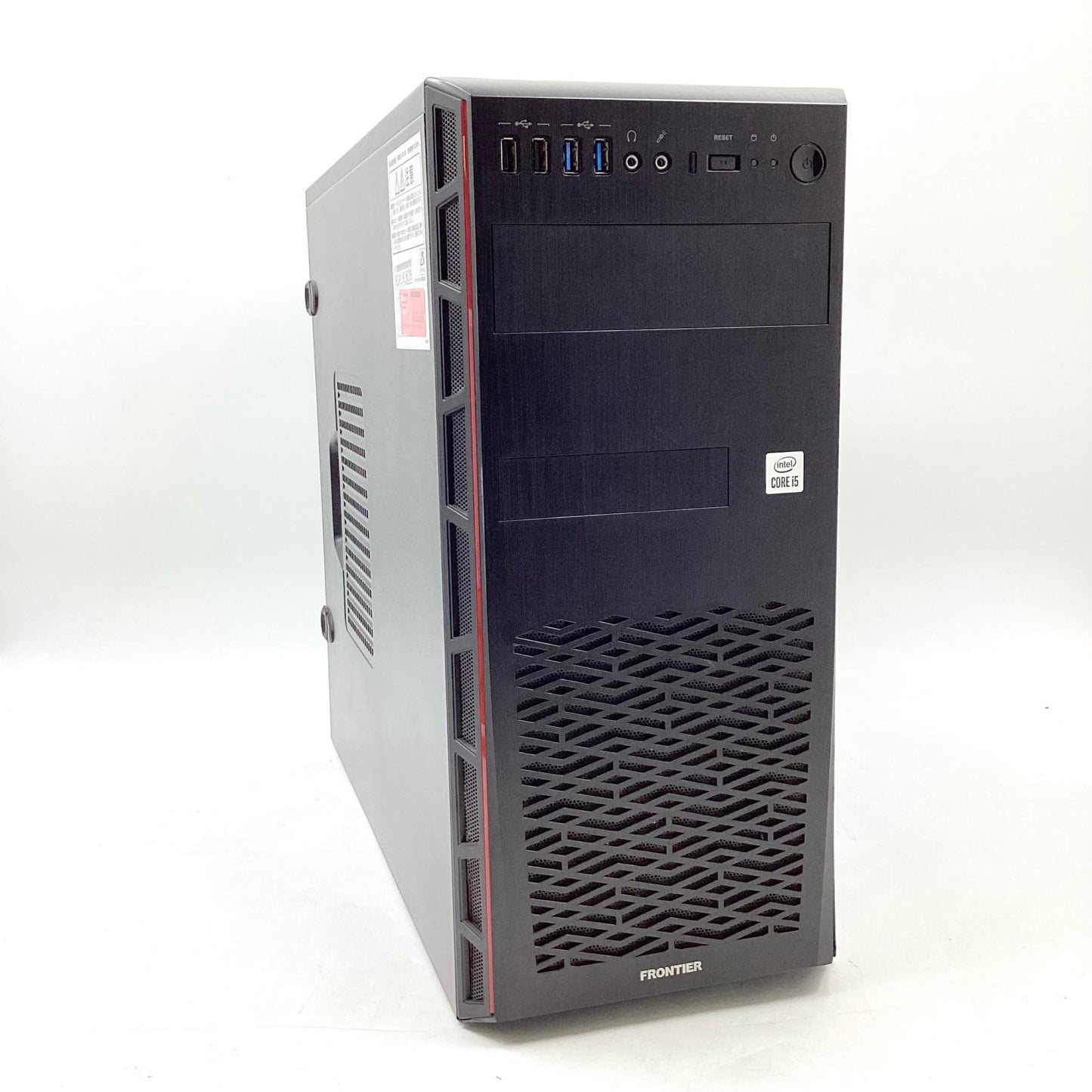 【全額返金保証】【最速発送】フロンティア ゲーミングデスクトップPC FRGAH570/WS1650/NTK intel core i5-10400F 16GB M.2 SSD 1TB NVIDIA GeForce GTX 1650 動作確認済