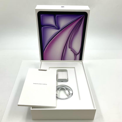 【全額返金保証】【最速発送】Apple iPad Air M2 11インチ 第6世代 128GB パープル Wi-Fi 美品 動作確認済