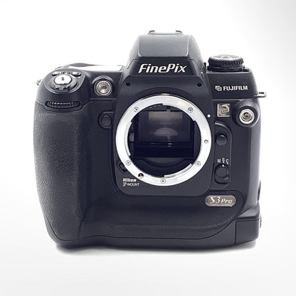 【全額返金保証】【最速発送】FUJIFILM デジタル一眼 FinePix S3 Pro ブラック 動作確認済