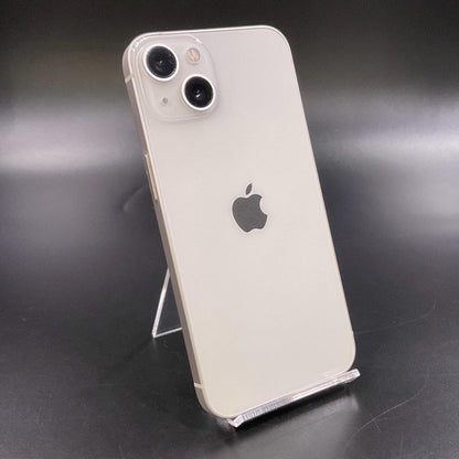 【全額返金保証】【最速発送】Apple iPhone iPhone 13 256GB スターライト Softbank 動作確認済 79%