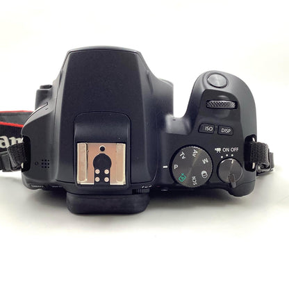 【全額返金保証】【最速発送】Canon デジタル一眼 EOS Kiss X10 ダブルズームキット ブラック 動作確認済