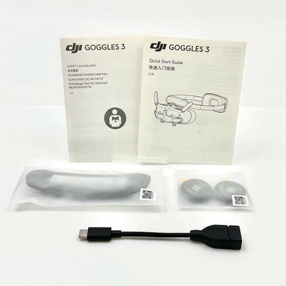 【全額返金保証】【最速発送】DJI Goggles 3 超美品 動作確認済