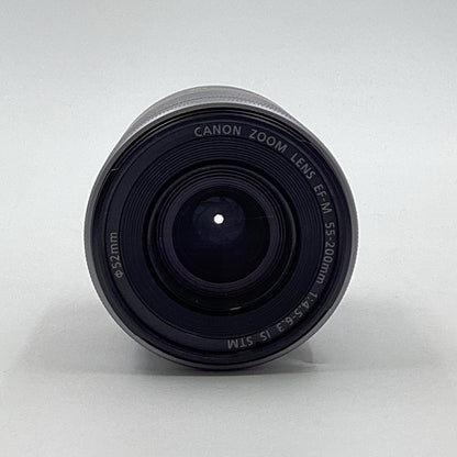 【全額返金保証】【最速発送】Canon EF-M 55-200mm F4.5-6.3 IS STM 美品 動作確認済