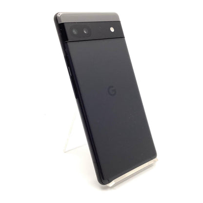 【全額返金保証】【最速発送】Google Pixel 6a 128GB Charcoal Softbank GB17L 白ロム 動作確認済