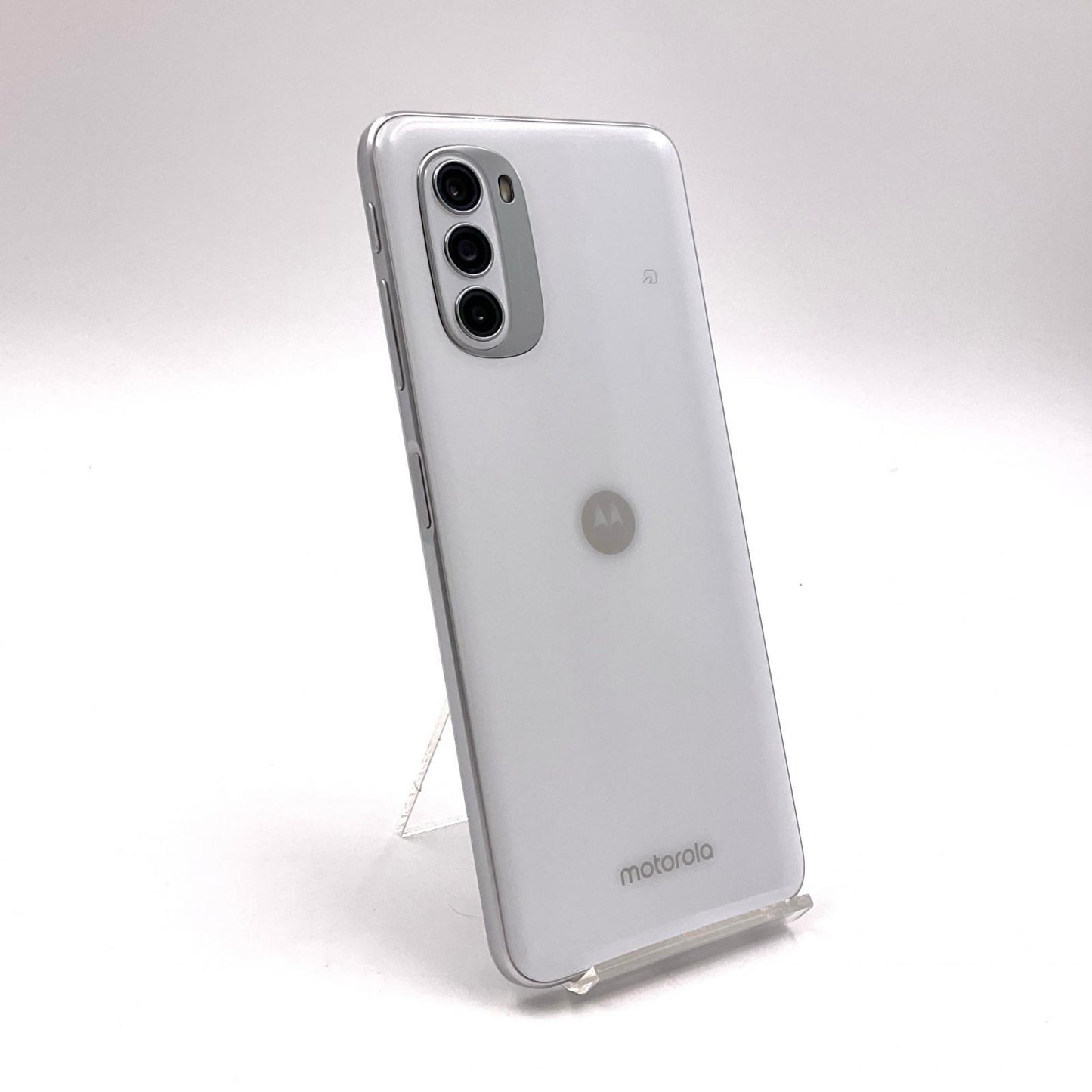 【全額返金保証】【最速発送】Motorola moto g 52j 5G 128GB パールホワイト SIMフリー XT2219-1 白ロム 美品 動作確認済