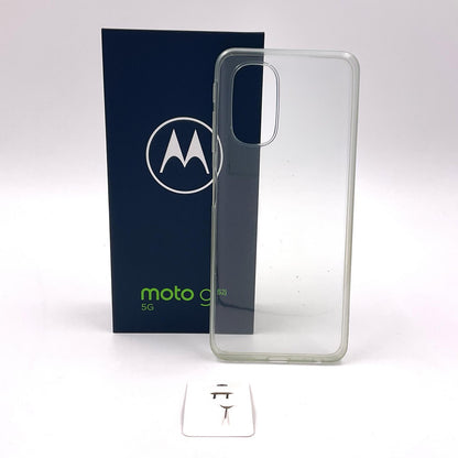 【全額返金保証】【最速発送】Motorola moto g 52j 5G 128GB パールホワイト SIMフリー XT2219-1 白ロム 美品 動作確認済