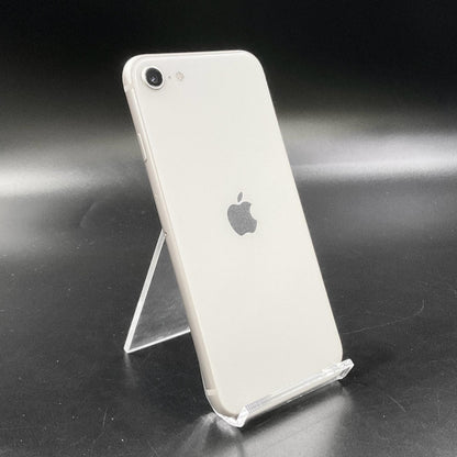 【全額返金保証】【最速発送】Apple iPhone iPhone SE（第3世代） 64GB スターライト Softbank 白ロム 美品 動作確認済 86%