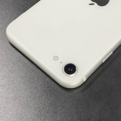 【全額返金保証】【最速発送】Apple iPhone iPhone SE（第2世代） 128GB ホワイト Softbank SIMフリー 白ロム 動作確認済 80%
