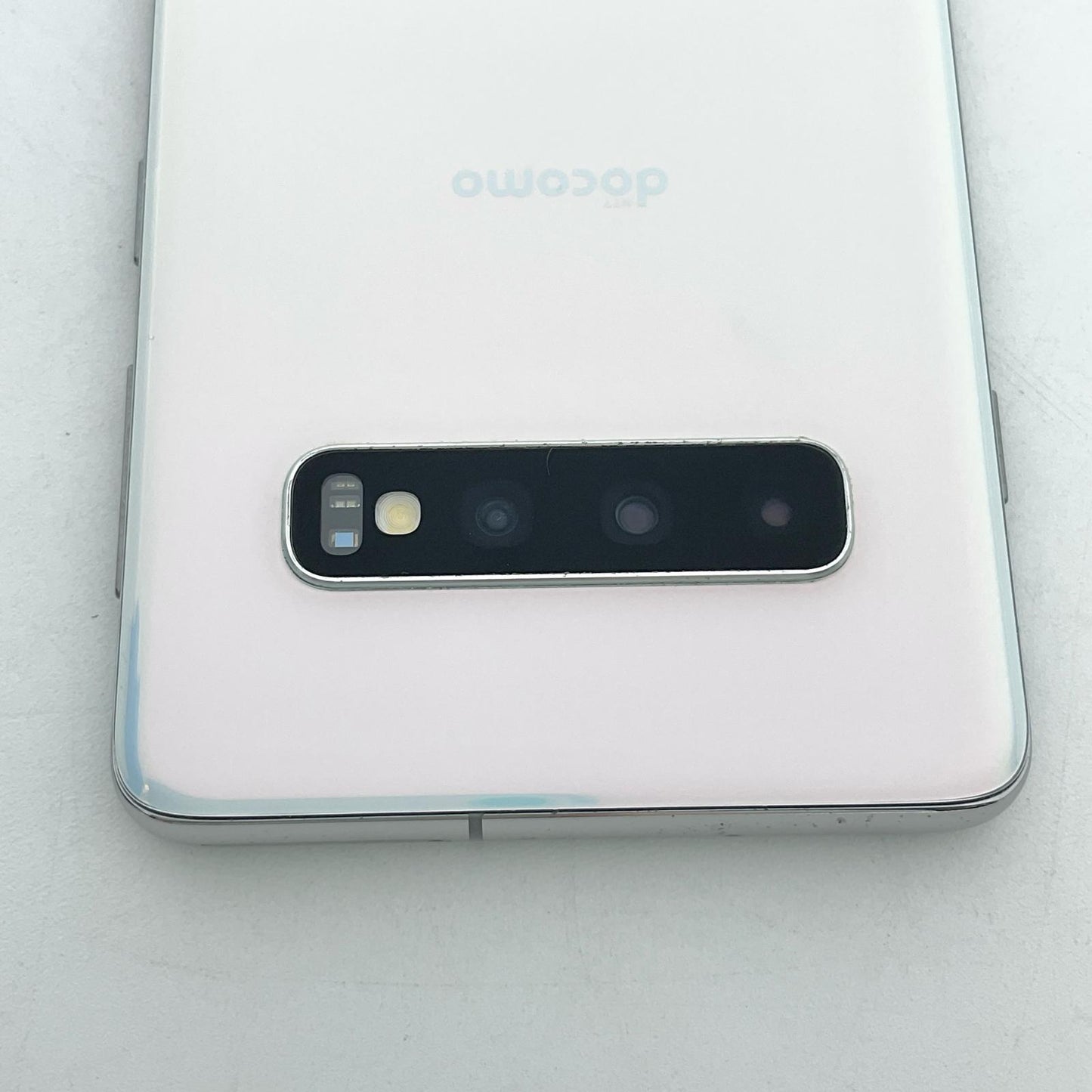 【全額返金保証】【最速発送】SAMSUNG Galaxy S10 128GB プリズムホワイト docomo SC-03L 白ロム 動作確認済