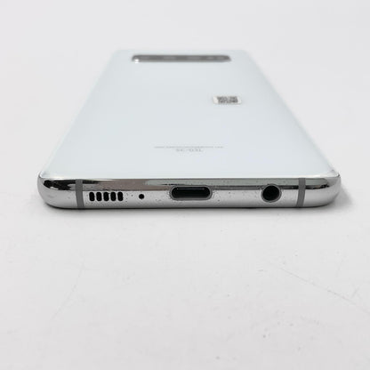 【全額返金保証】【最速発送】SAMSUNG Galaxy S10 128GB プリズムホワイト docomo SC-03L 白ロム 動作確認済