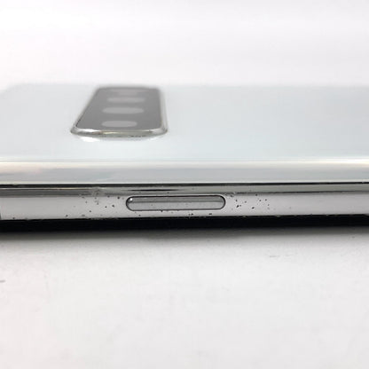 【全額返金保証】【最速発送】SAMSUNG Galaxy S10 128GB プリズムホワイト docomo SC-03L 白ロム 動作確認済