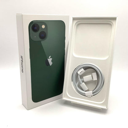【全額返金保証】【最速発送】Apple iPhone iPhone 13 256GB グリーン SIMフリー 白ロム 動作確認済 80%