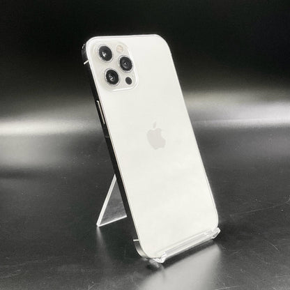 【全額返金保証】【最速発送】Apple iPhone iPhone 12 Pro Max 256GB シルバー KDDI 白ロム 動作確認済 75%