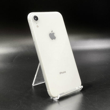 【全額返金保証】【最速発送】Apple iPhone iPhone XR 64GB ホワイト docomo 白ロム 動作確認済 77%