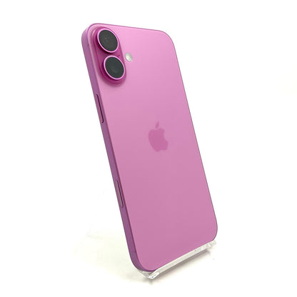 【全額返金保証】【最速発送】Apple iPhone iPhone 16 Plus 128GB ピンク au 白ロム 超美品 動作確認済 100%