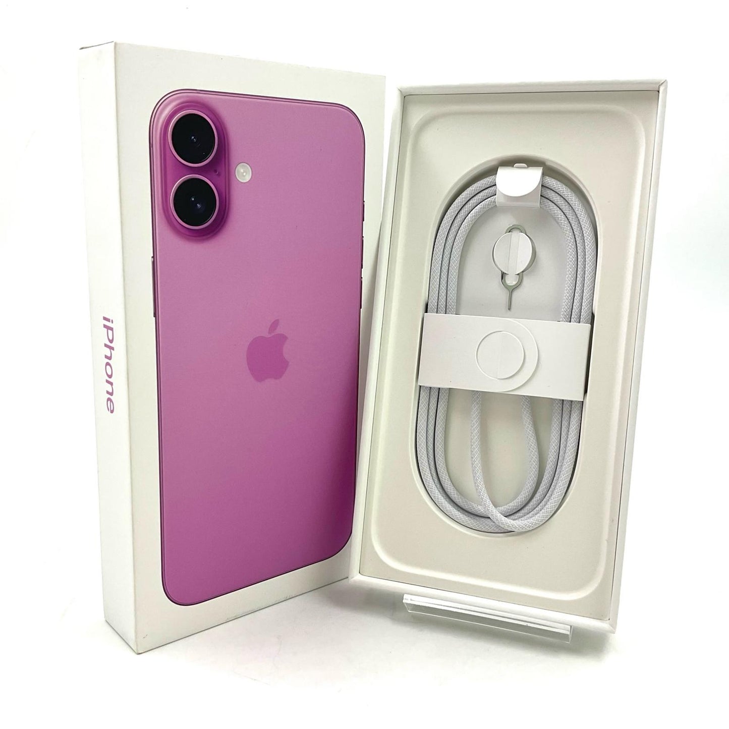 【全額返金保証】【最速発送】Apple iPhone iPhone 16 Plus 128GB ピンク au 白ロム 超美品 動作確認済 100%