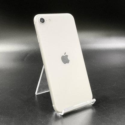 【全額返金保証】【最速発送】Apple iPhone iPhone SE（第3世代） 256GB スターライト SIMフリー 白ロム 超美品 動作確認済 100%