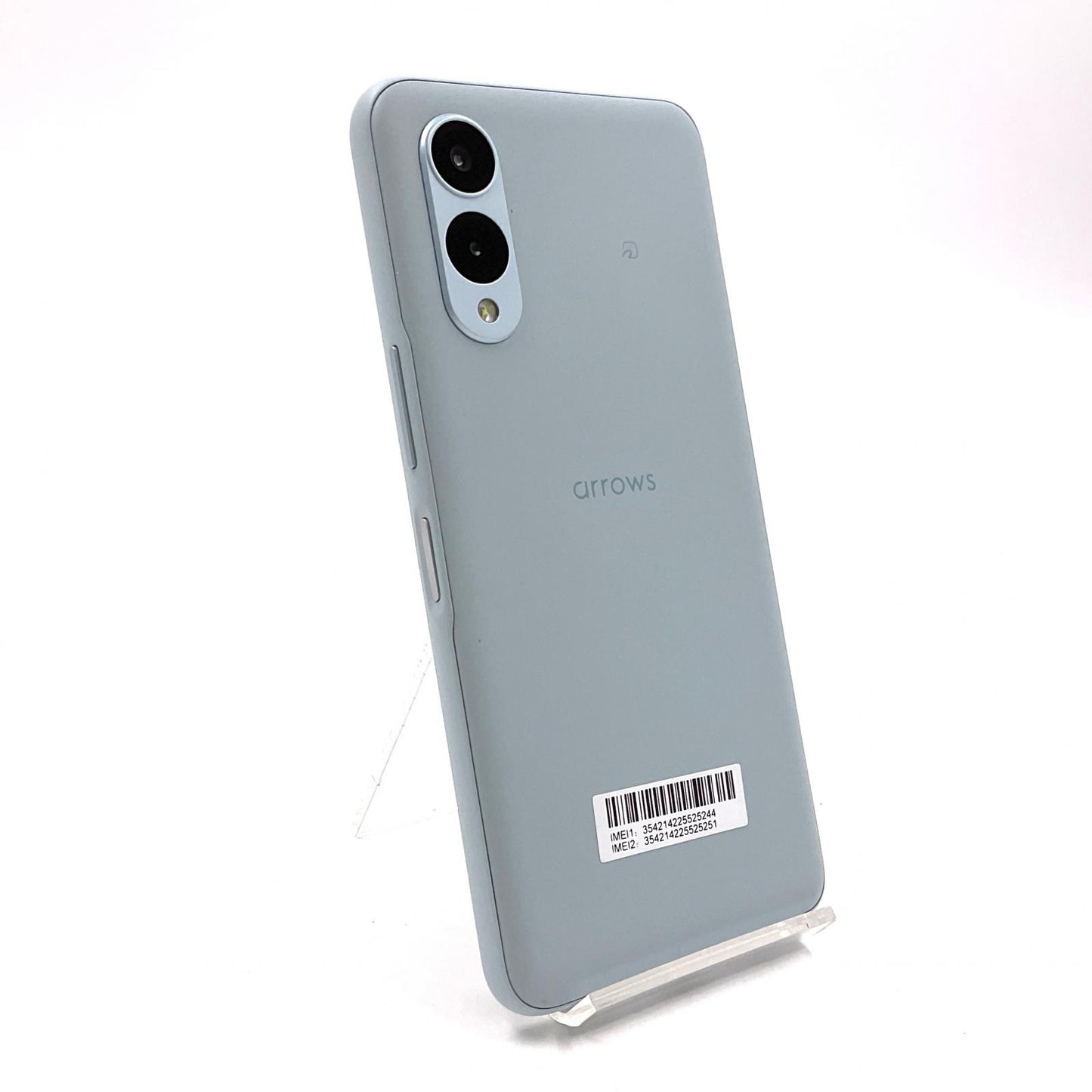 【全額返金保証】【最速発送】富士通 arrows We2 ライトブルー docomo F-52E 白ロム 美品 動作確認済