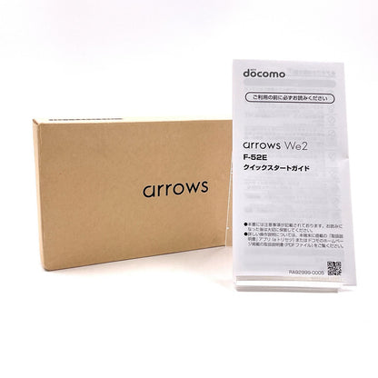 【全額返金保証】【最速発送】富士通 arrows We2 ライトブルー docomo F-52E 白ロム 美品 動作確認済