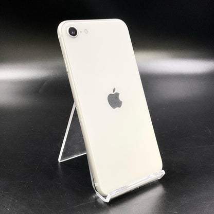 【全額返金保証】【最速発送】Apple iPhone iPhone SE（第3世代） 64GB au 白ロム 美品 動作確認済 86%